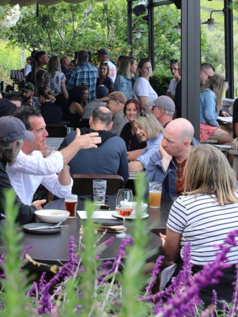Alibi Brewing beer garden
