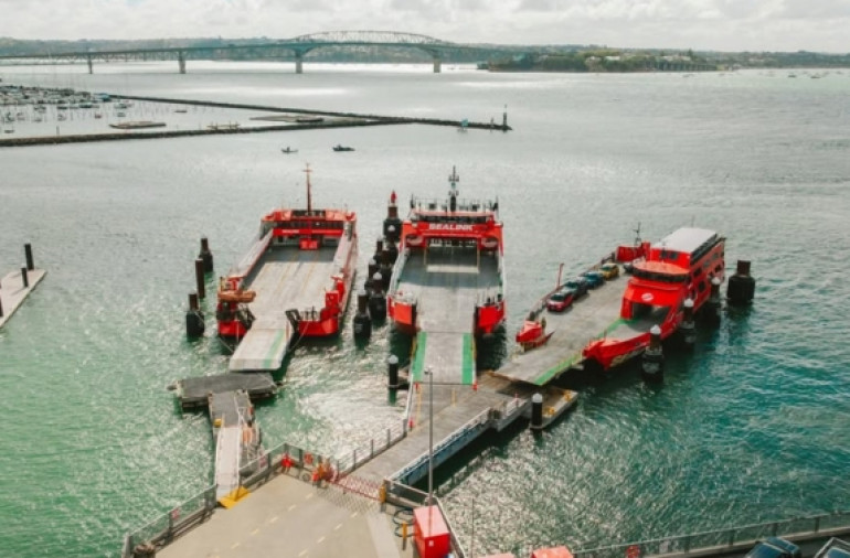 Sealink Car Ferry to Waiheke Island