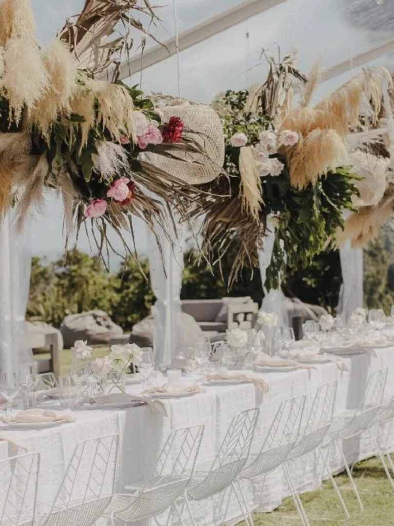 Waiheke Island Weddings and Events table setup