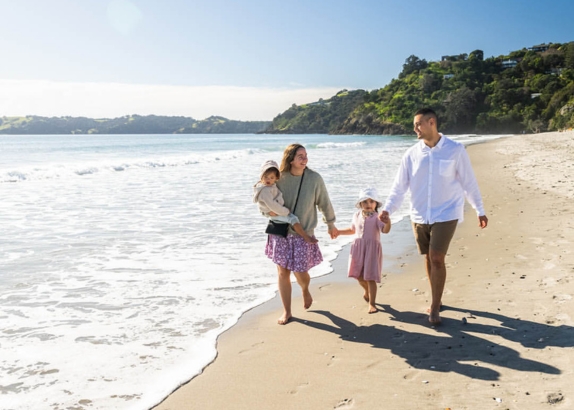 Family Vacation Waiheke Island 574x410